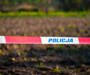 Drzewa zmiażdżyły przyczepę w pod Makowem Mazowieckim. W środku zginął wędkarz