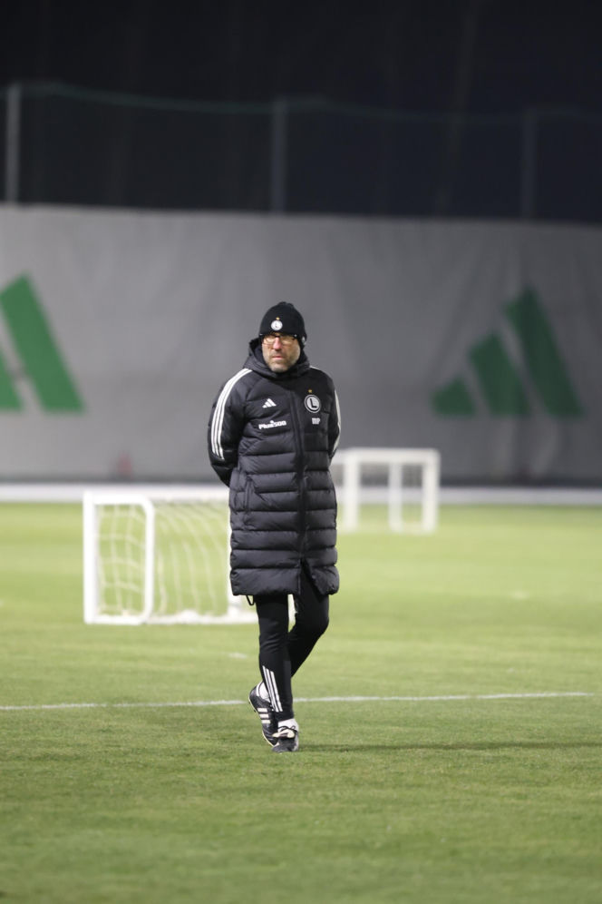 pierwszy trening Marka Papszuna w Legii