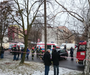 WYPADEK W ŁODZI.