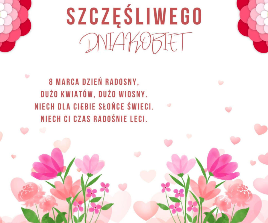 Piękne kartki na Dzień Kobiet 2024