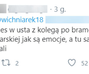 Kibic do Artura Wichniarka na Twitterze