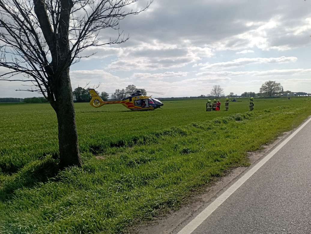 Młoda kobieta zginęła w wypadku na DK 46