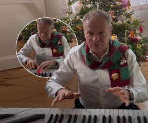  Wigilijne plany Donalda Tuska: zamiast śpiewu – gra na keyboardzie!