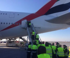 Airbus A380 wylądował na Lotnisku Chopina