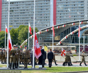 Defilada Wierni Polsce w Katowicach i obchody  Swięta Wojska Polskiego