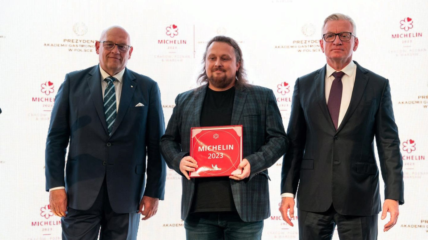 Rozdanie plakiet Przewodnika Michelin w Poznaniu