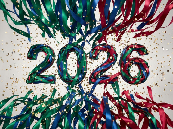 Kartki noworoczne 2026 do Messengera i WhatsAppa