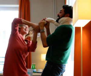 O mnie się nie martw 2 sezon odc. 9. Iga Małecka (Joanna Kulig), Filip Bonnet (Piotr Jankowski)