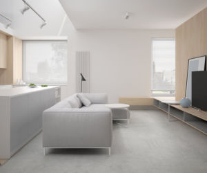 Projekt wnętrz domu w stylu minimalistycznym