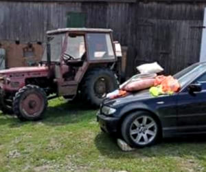 Auto zmiażdżyło piękną strażaczkę 