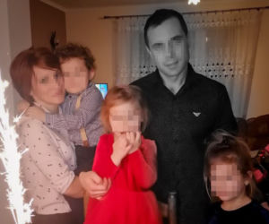 Podkarpackie. Grzegorz zmarł na boisku piłkarskim. Osierocił trójkę malutkich dzieci. Dar serca pomoże rodzinie zmarłego   