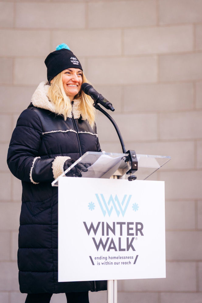 Trzeci Winter Walk w Nowym Jorku