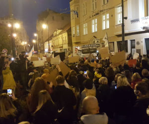 Protest w centrum Bydgoszczy