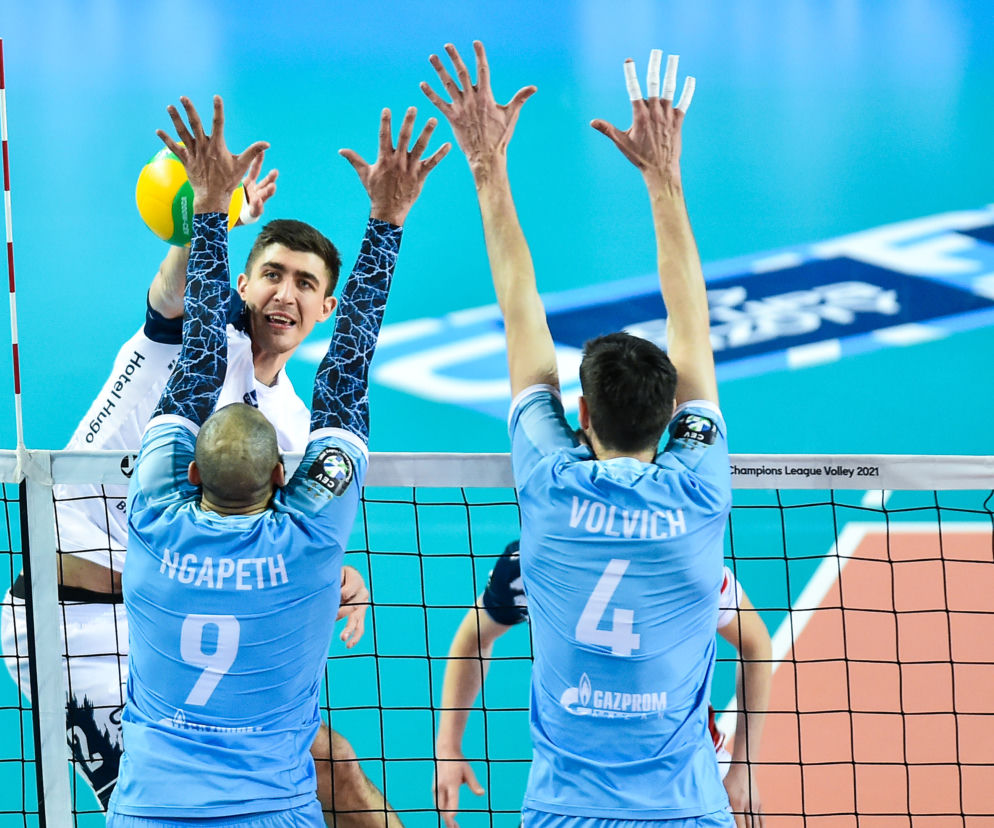 Siatkówka, Liga Mistrzów, Zaksa Kędzierzyn, Zenit Kazań, Łukasz Kaczmarek