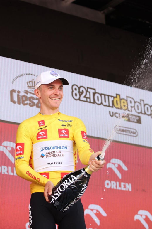 Finał IV etapu Tour de Pologne w Cieszynie. Mieszkańcy kibicowali kolarzom