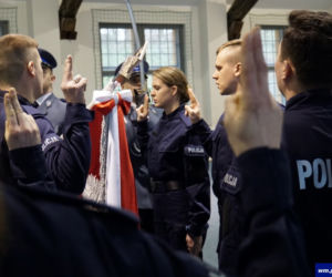 Nowi policjanci w garnizonie warmińsko-mazurskiej policji