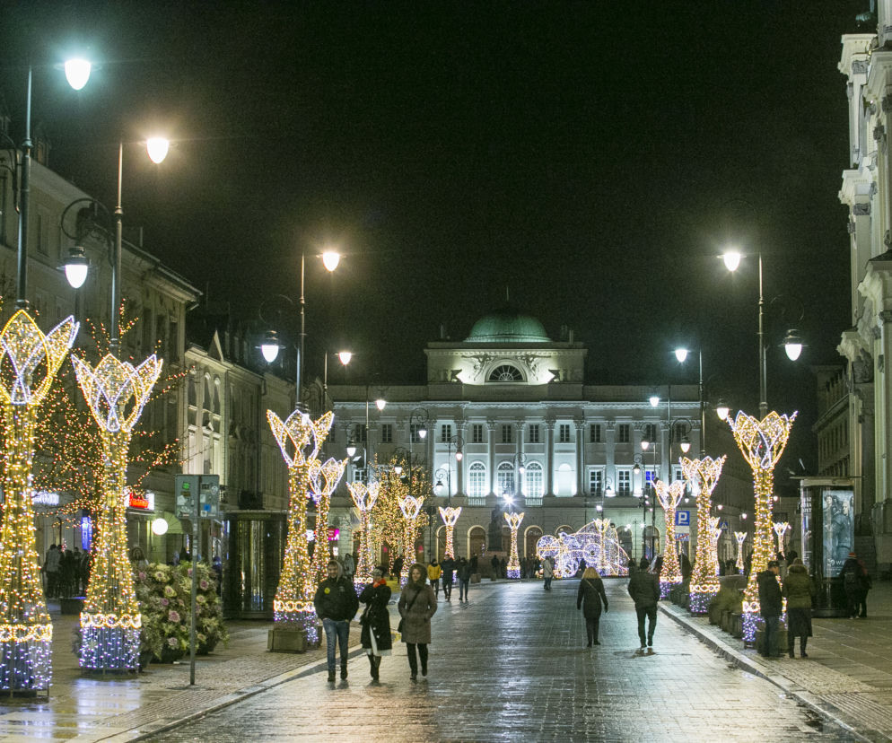 To koniec świątecznej iluminacji w Warszawie