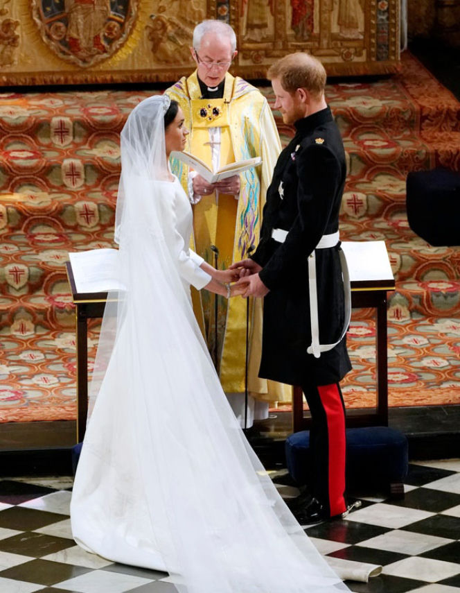 PRZYSIĘGA MAŁŻEŃSKA KSIĘCIA HARRY'EGO I MEGHAN MARKLE.