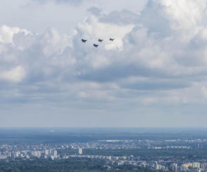 Nad Polską przeleciały ultranowoczesne myśliwce F-35!