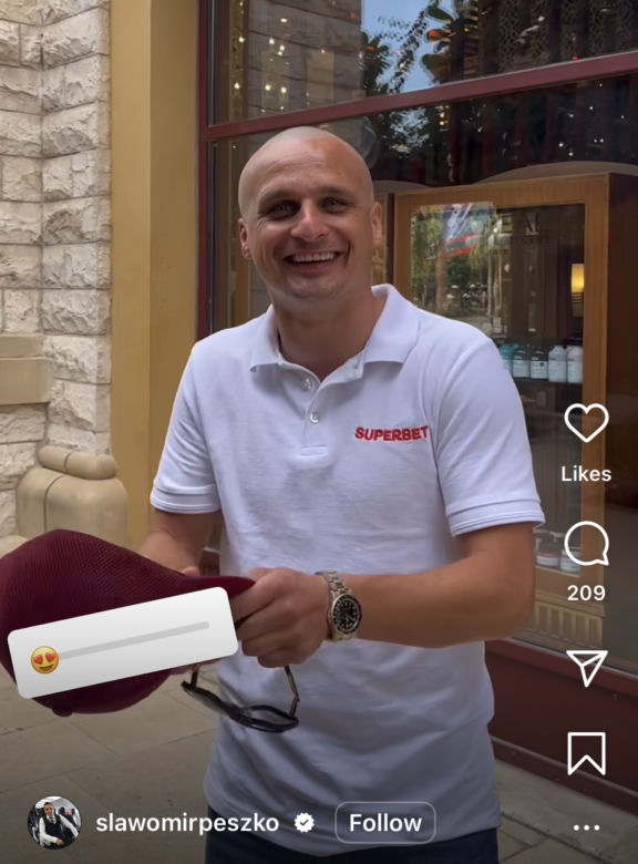 Sławomir Peszko został łysy w Katarze