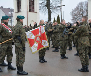 1 Podlaska Brygady Obrony Terytorialnej. Pierwsza przysięga terytorialsów w 2019 roku.