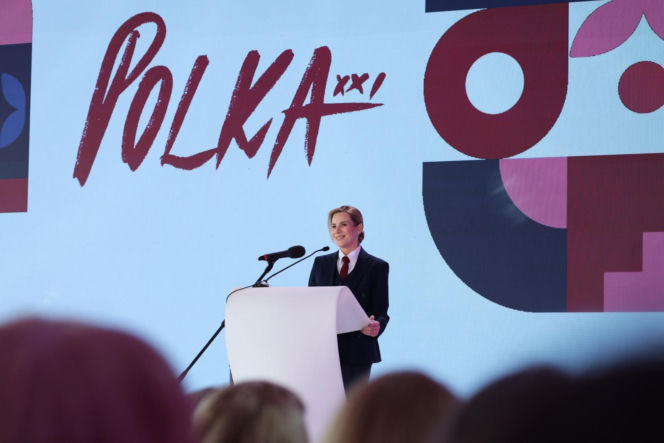 Marta Nawrocka zabrała głos przed Dniem Kobiet. Jej strój nie był przypadkiem