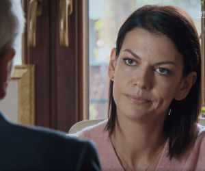 M jak miłość, odcinek 1602, Jerzy Argasiński (Karol Strasburger), Patrycja (Alżbeta Lenska)