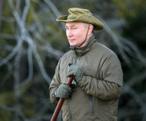 Wakacyjne łowy Putina