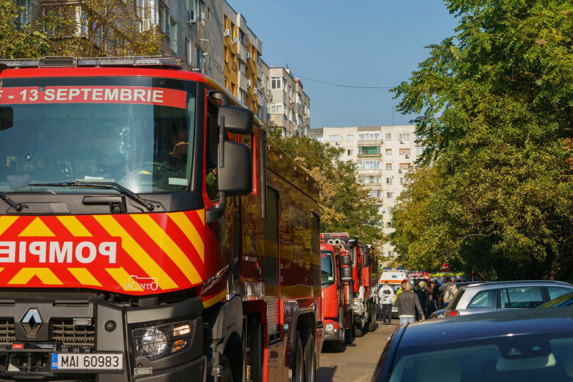 Wybuch w bloku w Bukareszcie