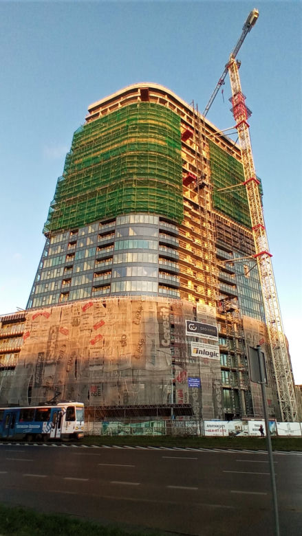 Budowa Hanza Tower