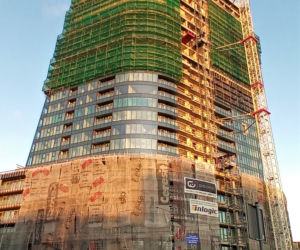 Budowa Hanza Tower