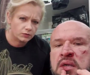 M jak miłość. Marzenka (Olga Szomańska), Andrzejek (Tomasz Oświeciński)