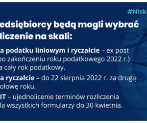 Program Niskie Podatki. Na czym zyskają Polacy 