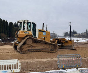 Czy mrozy opóźnią zakończenie I etapu północnej obwodnicy?