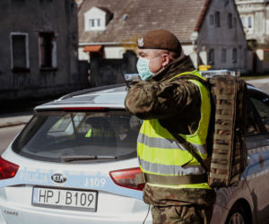 Świętokrzyscy terytorialsi pomagają w walce z koronawirusem