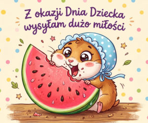 Zabawna kartki na Dzień Dziecka dla dorosłych