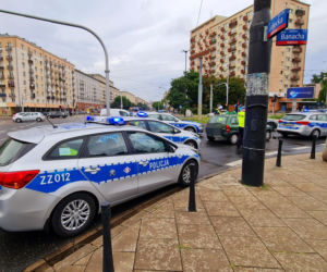 Wjechał w radiowóz. Dwóch policjantów w szpitalu