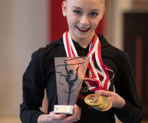 Emilia Komarewicz mistrzyni w gimnastyce artystycznej