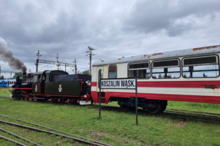Majówka z koszalińską wąskotorówką