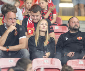 Widzew Łódź - Lech Poznań: Zdjęcia kibiców z meczu 6. kolejki PKO BP Ekstraklasy