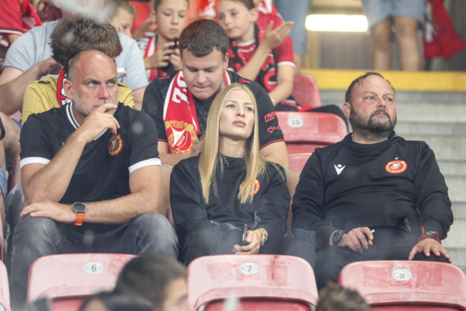 Widzew Łódź - Lech Poznań: Zdjęcia kibiców z meczu 6. kolejki PKO BP Ekstraklasy