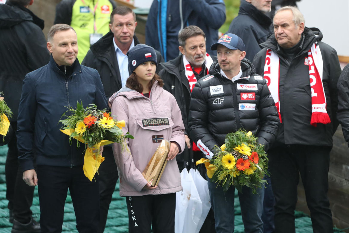 Andrzej Duda, Adam Małysz
