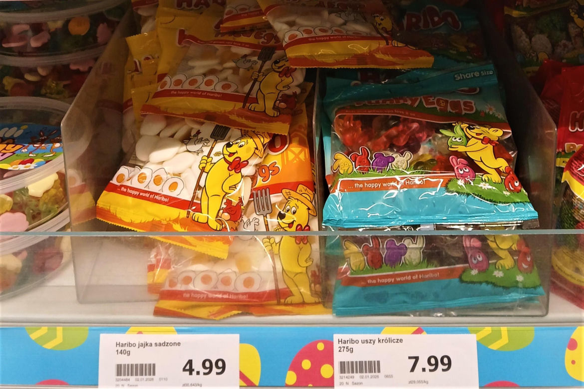 Wielkanocne produkty pojawiły się w sklepach już w styczniu