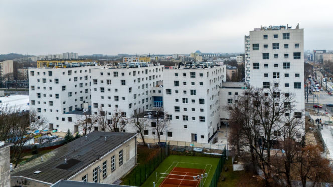TBS na Ochocie projektu pracowni JEMS Architekci