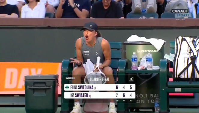Wybuch wściekłej Igi Świątek. Niepokojące sceny na korcie. Zirytowana wrzeszczała do swojego sztabu
