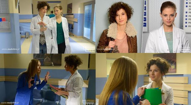 NA DOBRE I NA ZŁE odc. 518. Klaudia Miller (Julia Wyszyńska), Ola Pietrzak (Anna Karczmarczyk), Wiktoria Consalida (Katarzyna Dąbrowska)