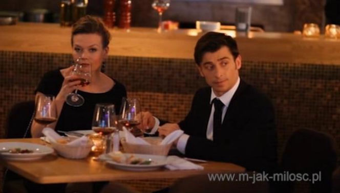M jak miłość. Marek (Kacper Kuszewski), Anna (Tamara Arciuch)