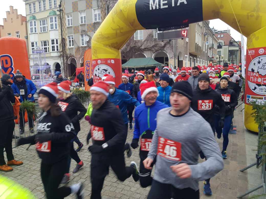 III Bieg Mikołajów w Olsztynie