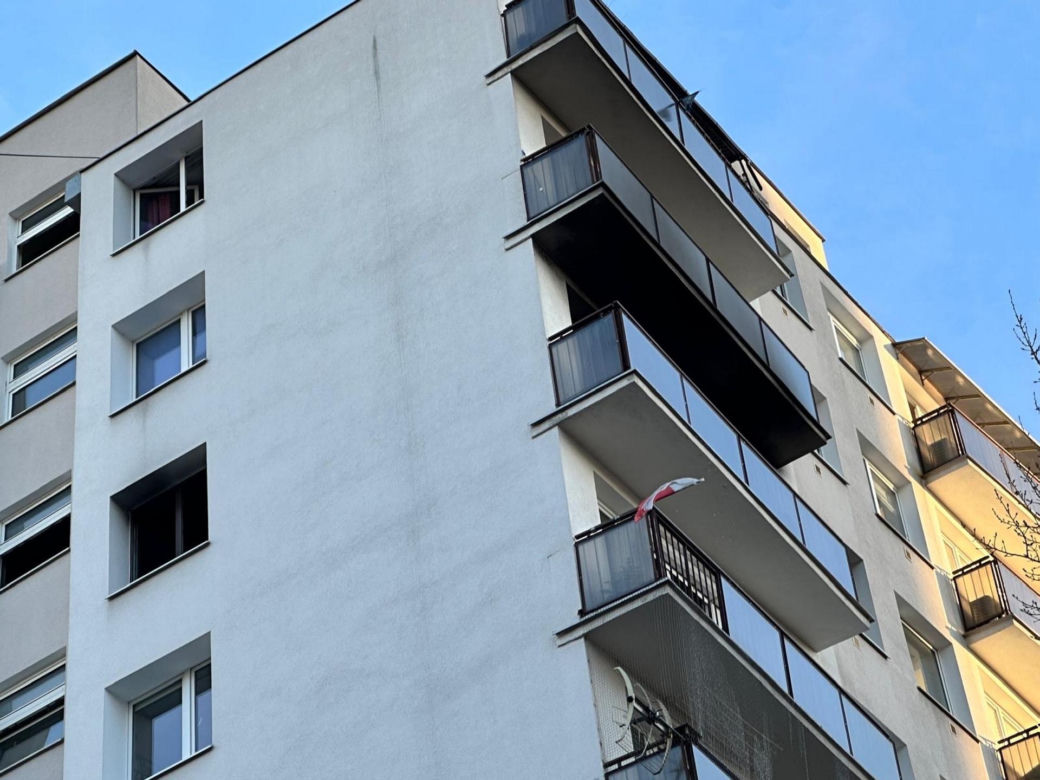 Potężny wybuch w centrum Warszawy. Kłęby dymu przy wieżowcach