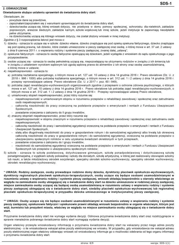 WNIOSEK O 300+